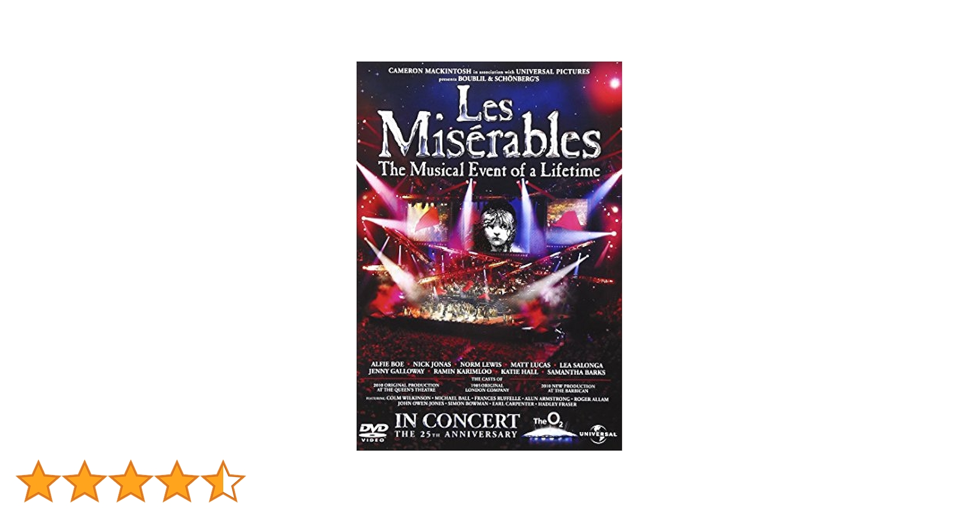 レ・ミゼラブル：未開封DVD Amazon.co.jp: レ・ミゼラブル 25周年記念コンサート [DVD